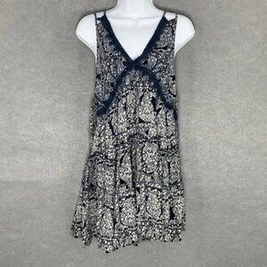 Angie Floral Print Lace Trim Top